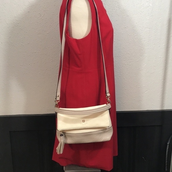 Kate Spade Bag Southport Avenue Maria Magnolia Pebbled Leather Crossbody Handbag - Picture 1 of 11